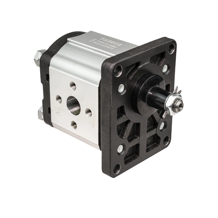 Hydraulische Zahnradpumpe 22ccm 33L, Hydraulikpumpe BG 2, Rechtsdrehrichtung. Ölanschluss: flanschverbindend. Drehrichtung: rechts