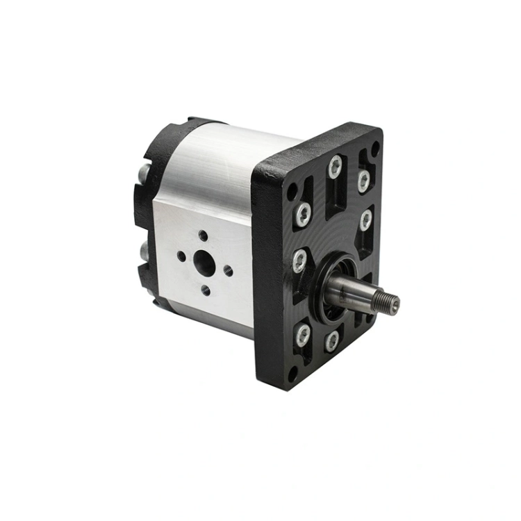 Hydraulische Zahnradpumpe 40ccm 60L, Hydraulikpumpe BG 3, Rechtsdrehrichtung. Ölanschluss: flanschverbindend. Drehrichtung: rechts