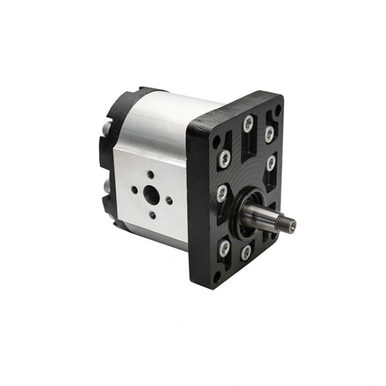 Hydraulische Zahnradpumpe 46ccm 69L, Hydraulikpumpe BG 3, Rechtsdrehrichtung. Ölanschluss: flanschverbindend. Drehrichtung: rechts