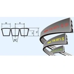 Keilriemen, Antriebskeilriemen, Antriebsriemen V-Typ 2HB-5250