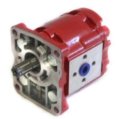 Hydraulische Zahnradpumpe NSZ14 - 6 Fräser. Drehrichtung: links