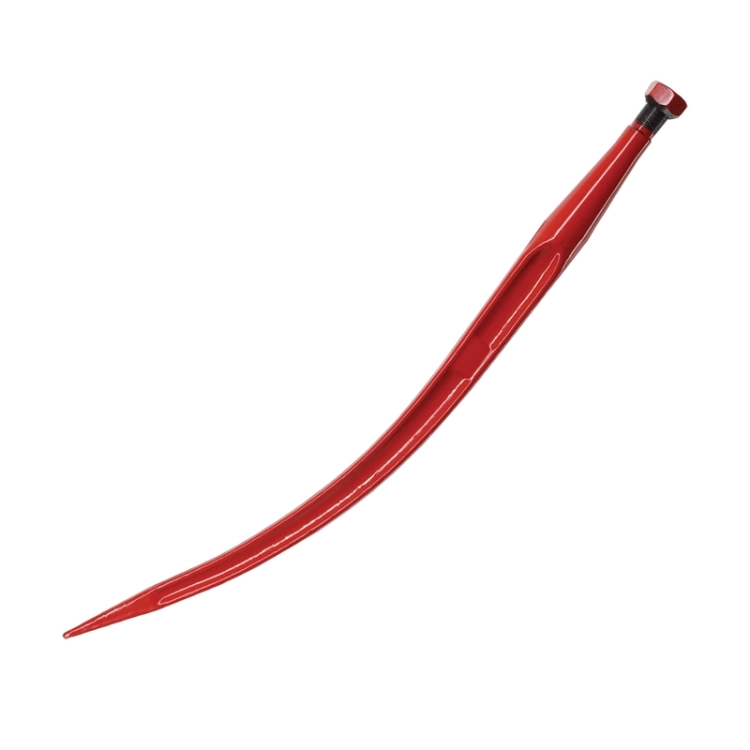 Frontlader-Zinken gebogen, Frontladerzinke 680mm M22x1,5