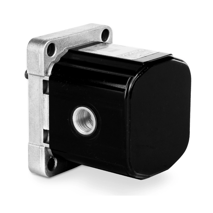 Hydraulische Zahnradpumpe Vivolo 3,8 ccm, Hydraulikpumpe BG 1, Rechtsdrehrichtung, Ölanschlüsse 3/8" - kurze Version