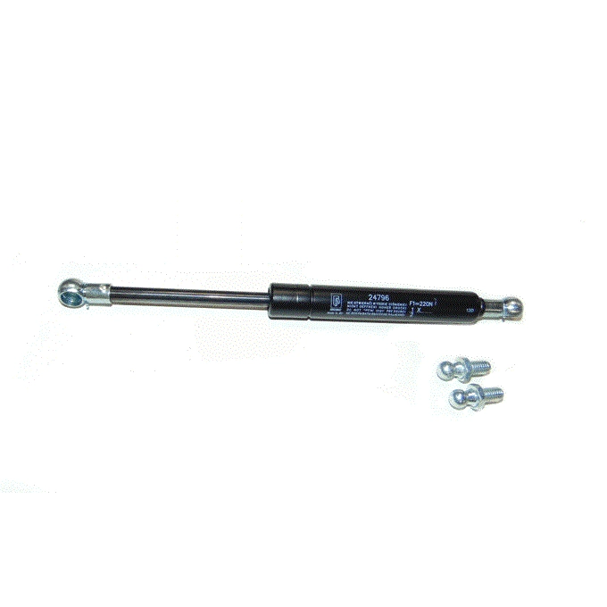 Gasdruckfeder mit Teleskopstoßdämpfer, Gasdruckfeder-Stoßdämpfer, Case 24796