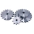 Zahnrad, Kettenrad mit Nabe 16B1 1" - Z21
