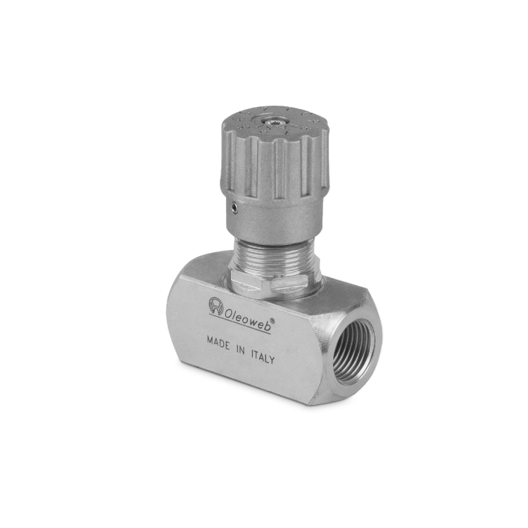 Hydraulik Drosselventil, 90° 1" STBF100