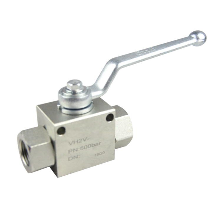 2-Wege-Kugelhähne Hydraulik-Absperrhahn, Innengewinde 3/8" 500bar 35l/min