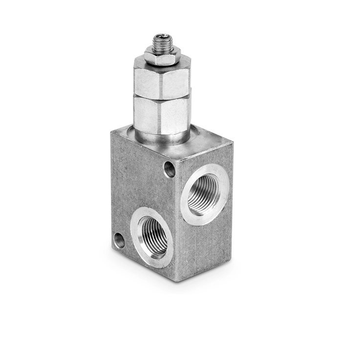 Hydraulik Druckbegrenzungsventil VMD20 mit Schraubenkappe 3/8” 20 l/min 5-50 bar