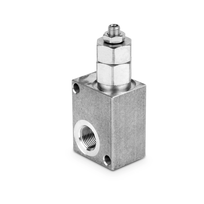 Hydraulik Druckbegrenzungsventil VMD20 mit Schraubenkappe 3/8” 20 l/min 5-50 bar