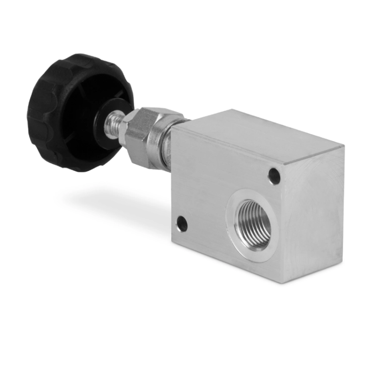 Hydraulik Druckbegrenzungsventil PRL35 mit Stellrad 3/8” 35 l/min 100-350 bar