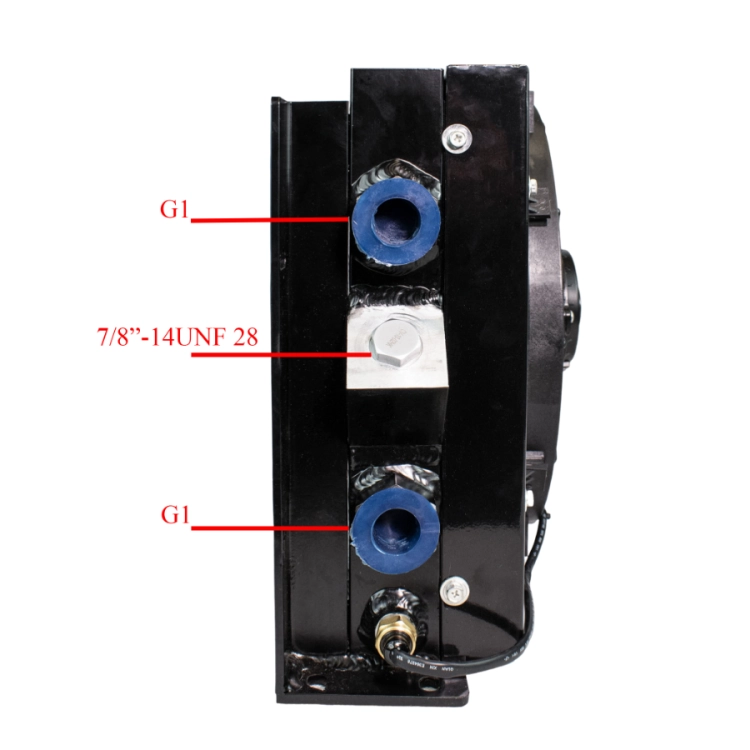 Hydraulikölkühler mit Thermostat AH1417T-CA 150L/min 24V