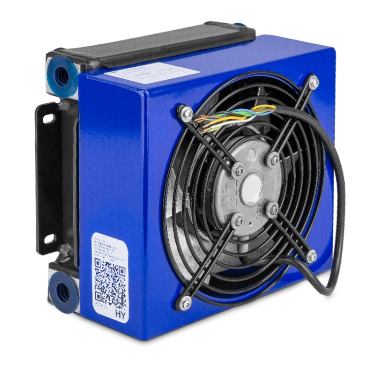 Hydraulikölkühler HY Serie, mit Thermostat 50°C 10-50 L/min 230V. Mit Befestigung im Set