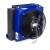 Hydraulikölkühler HY Serie, mit Thermostat 50°C 20-140 L/min 230V. Mit Befestigung im Set
