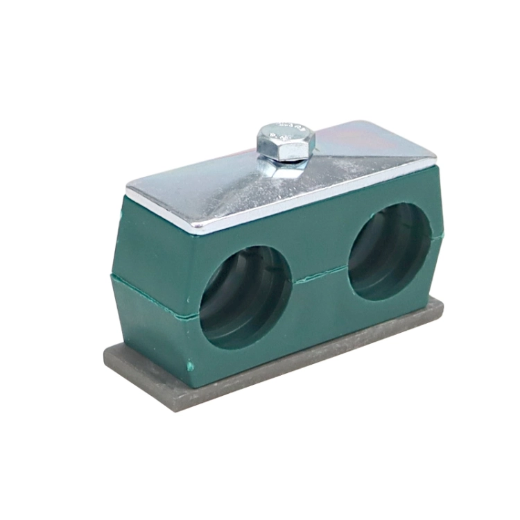 Doppelschelle Schelle, Doppelrohrschelle für Hydraulik Schlauch 30mm