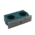 Doppelschelle Schelle, Doppelrohrschelle für Hydraulik Schlauch 42mm