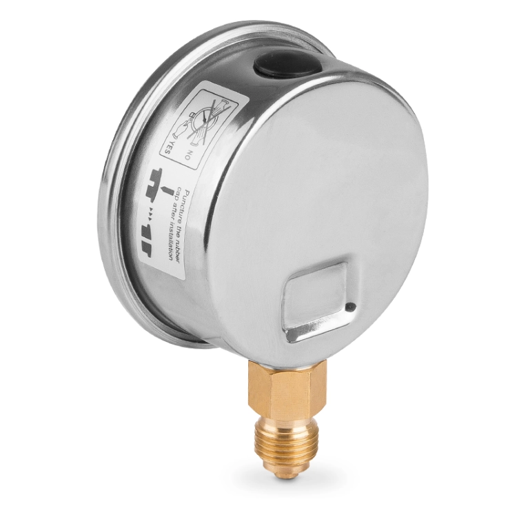 Manometer, Hydraulik Manometer 0-100bar 1/4" 63mm - TK