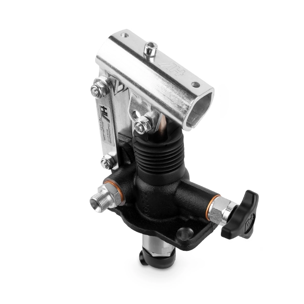 Handhydraulikpumpe PM 12byB-s, Hydraulik Handpumpe Einfachwirkend 12ccm, 3/8" 380bar