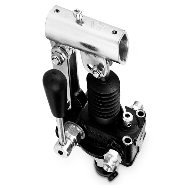 Handhydraulikpumpe PMD 12byA-L-s, Hydraulik Handpumpe Doppelwirkend 12ccm, 3/8" 380bar