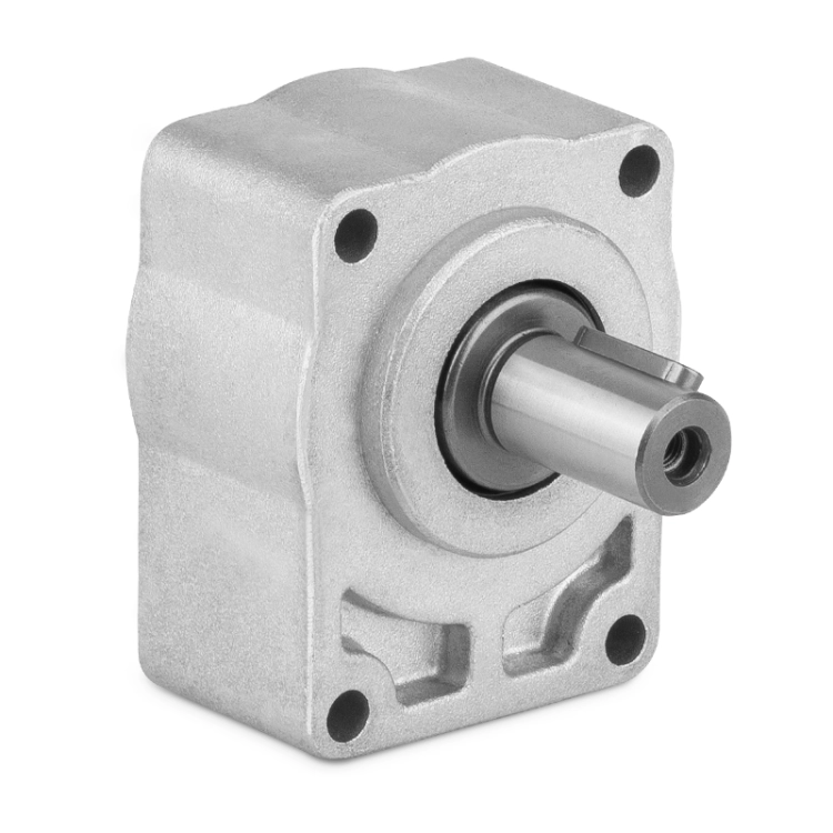 Vorsatzlager für Hydraulikpumpe BG1, Abtriebswelle 18mm, Antriebswelle 1:8