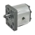 Hydraulische Zahnradpumpe 52ccm 78L, Hydraulikpumpe BG 3, Rechtsdrehrichtung, Ölanschlüsse 1" und 3/4"
