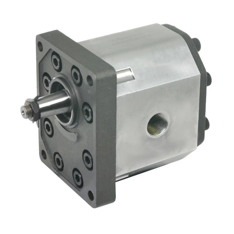 Hydraulische Zahnradpumpe 52ccm 78L, Hydraulikpumpe BG 3, Rechtsdrehrichtung, Ölanschlüsse 1" und 3/4"