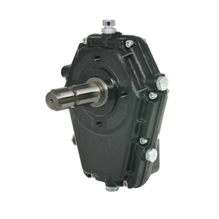 Zapfwellengetriebe 1:3,8, für hydraulische Pumpen BG2 und BG3. Mit PTO Welle. Gusseisengehäuse