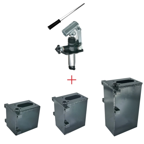 Hydraulik Handpumpe 45ccm Einfachwirkend 3/8" 300bar mit Öltank