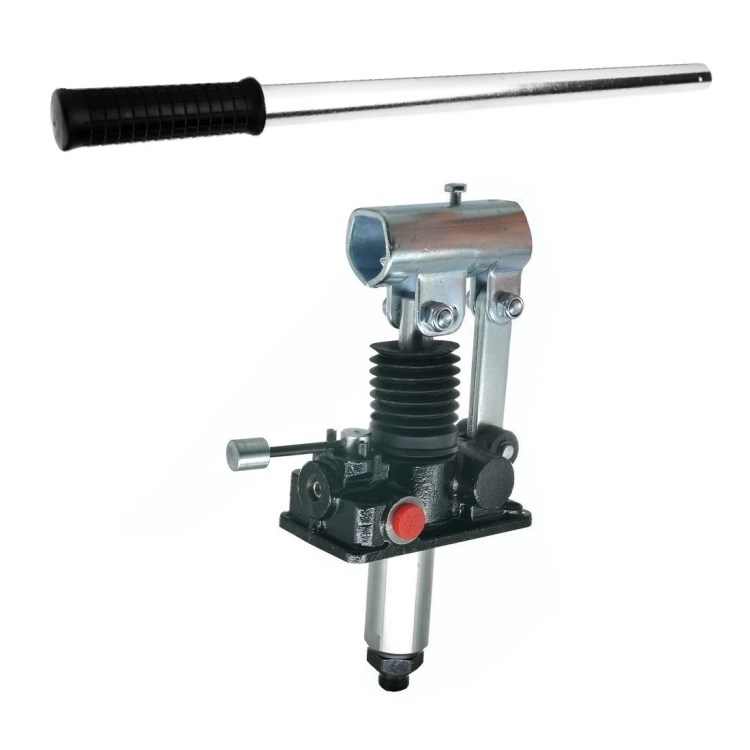 Kompakte und leistungsstarke Handpumpe für den Einsatz mit Doppelwirkend Hydraulikzylindern