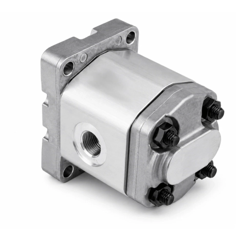 Hydraulische Zahnradpumpe PREXOH 0,9ccm, Hydraulikpumpe BG 1, Rechtsdrehrichtung, Ölanschlüsse 3/8"