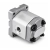 Hydraulische Zahnradpumpe PREXOH 0,9ccm, Hydraulikpumpe BG 1, Rechtsdrehrichtung, Ölanschlüsse 3/8"