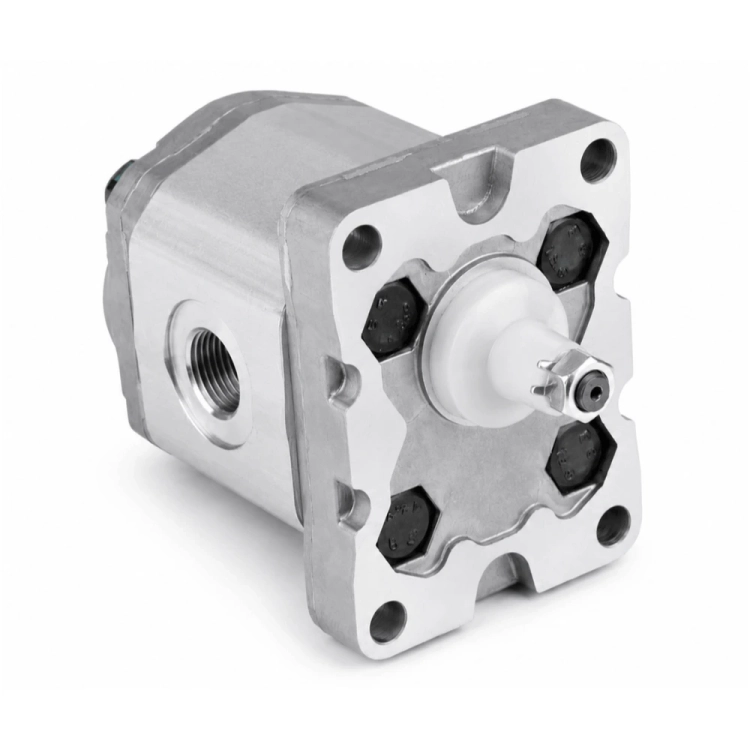 Hydraulische Zahnradpumpe PREXOH 0,9ccm, Hydraulikpumpe BG 1, Rechtsdrehrichtung, Ölanschlüsse 3/8"