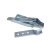 Exzenterverschluss 310mm x 30mm mit Sicherung und Haken, Bordwandverschluss Typ des Verschlusses: Flach